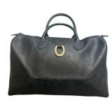 Christian Dior Black Leather Trotter Hand Bag