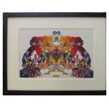 Audio DNA Framed Giclee by Peter Max