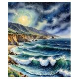 Big Sur California Limited Edition by Van Gogh LTD