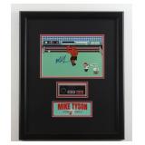 Autographed Mike Tyson Game Display