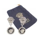 Versace Medusa Clip-on Earrings