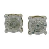 Stunning Natural Diamond Stud Earrings