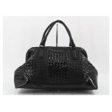 Bottega Veneta Intrecciato Mini Boston Handbag