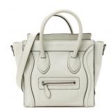Celine Nano Luggage Drummed Leather Bag