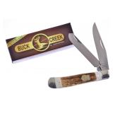 Buck Creek Big Game Stag Trapper Knife