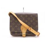 Louis Vuitton Monogram Cartouchiere MM Bag