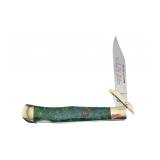 Michael Prater Golden Jade Swingguard Knife