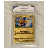 Pokï¿½mon Gold Custom Pikachu Card