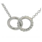 Brilliant 1.00 ct VS Diamond Trinity Necklace