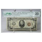 1934 Hawaii $20 Note