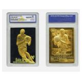 23K Black Gold Kobe Bryant Rookie Card