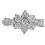 Platinum 1.04 ct Natural VS Brilliant Diamond Ring