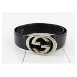 Gucci Double G Leather Belt