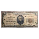 1929 $20 Richmond Federal Reserve Bank Note