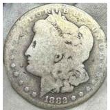 1882 CC Carson City Morgan Silver Dollar