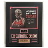 Michael Jordan 6-Time NBA Champion Shadow Box