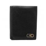 Ferragamo Gancini Leather Wallet