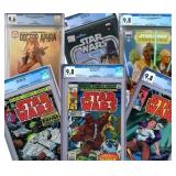 Random Pull Star Wars Comic Books Graded