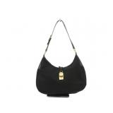 PRADA Black Nylon Cleo Shoulder Bag