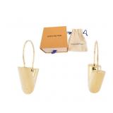 Louis Vuitton V Cut Earrings
