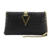 VALENTINO Black Chain Shoulder Bag
