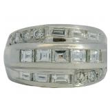 Platinum 1.85 ct Natural VS Brilliant Diamond Ring
