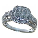 10kt Gold 1.00 ct Diamond Designer Ring