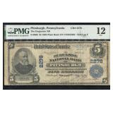 1902 $5 Duquesne NB of Pittsburgh Note