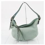 Coach Turquoise Leather One Shoulder Bag