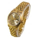 Rolex18kt Gold Oyster 69178 Lady President