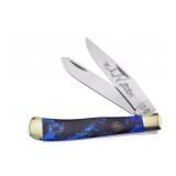 Michael Prater Blue Velvet Trapper Knife