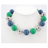 Yves Saint Laurent Ball Chain Necklace