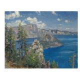 Crater Lake by Thomas Kinkade