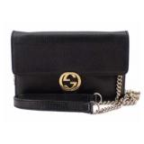GUCCI GG Interlocking Chain Shoulder Bag