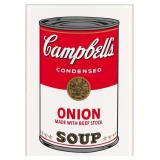 Andy Warhol Campbells Soup I. 1968 Onion