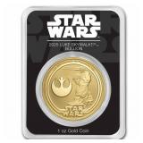RARE 2025 1 oz Gold $250 Star Wars: Luke Skywalker