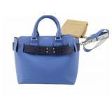 Burberry Two Tone Leather 2 Way Shoulder Bag