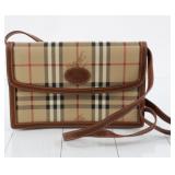 Burberry Nova Check Shadow Horse Shoulder Bag