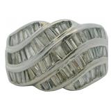 Platinum 1.50 ct Natural Brilliant Diamond Ring