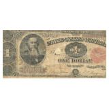 1891 $1 Stanton Treasury Note