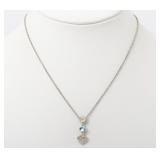 Gucci Heart Plate Necklace