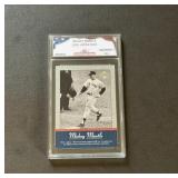 2001 Upper Deck Mickey Mantle Card