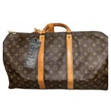 Louis Vuitton Keepall Monogram 50 Travel Handbag