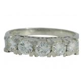 Platinum 3/4 ct Natural VS Brilliant Diamond Ring