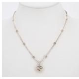 Gucci Interlocking G Flower Chain Necklace