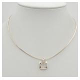 Tiffany & Co. Open Roman Cross Necklace