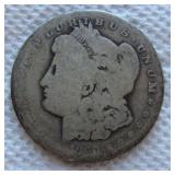 1890 CC Morgan Silver Dollar