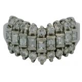 Platinum 1.00 ct Natural Brilliant VS Diamond Ring