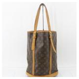 Louis Vuitton Monogram Bucket GM Tote Bag