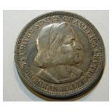 1893 Columbian Commemorative Silver Half Dollar